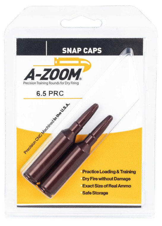 AZOOM 12307      SNAP CAP  6.5 PRC             2PK