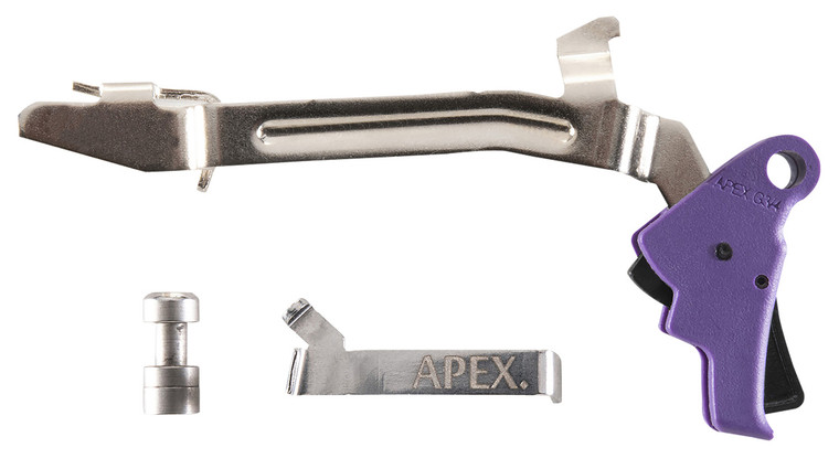 APEX 102P165  POLY TRIGGER KIT G17 G19 PURPLE