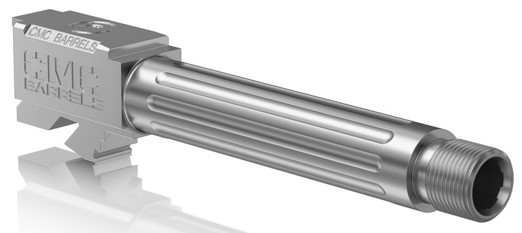 CMC 75525     GLOCK 19 FLUTED BRL STAINLESS THRD