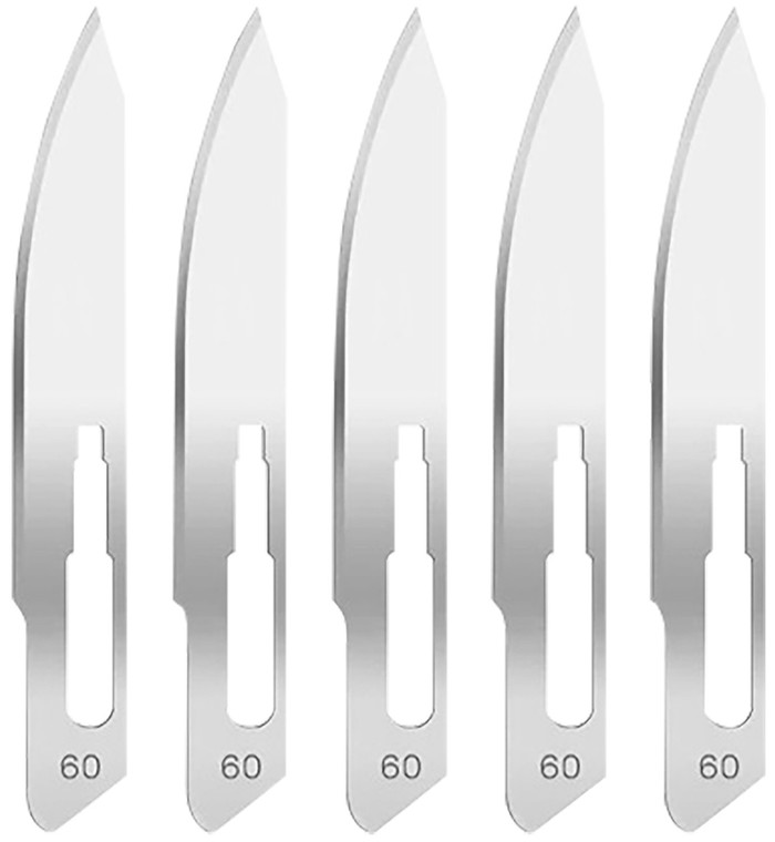 HOG 35886   EXPEL SCALPEL #60 STYLE BLADES 5PK
