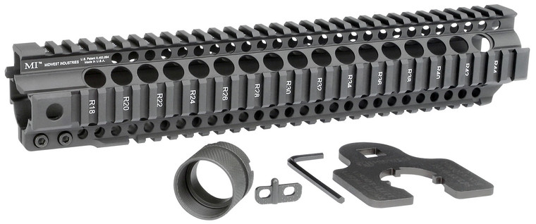 MIDWEST MI-CRT12.625    QUAD RAIL   HANDGUARD 12.6