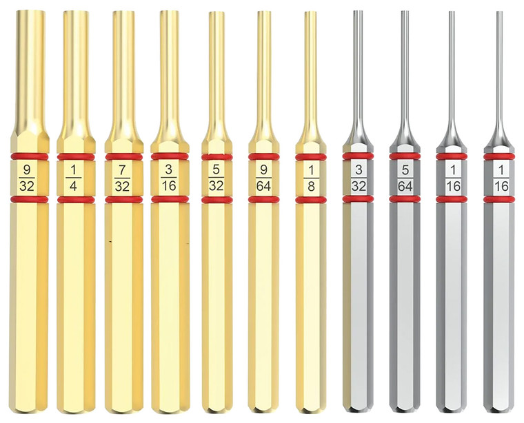 AVID AVAPK-B      ACCU-PUNCH 11-PC STD BRASS/STEEL
