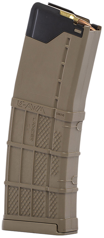 LANCER L5-G2-10-FDE     L5AWM AR MAG 5.56  10R FDE