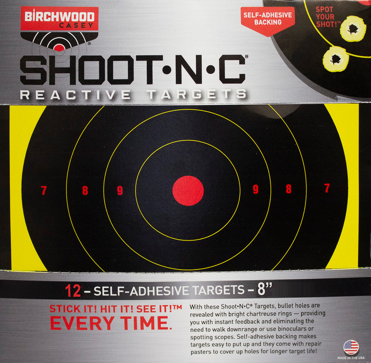 BIR TDSNC8-12PK    8"  TARGET DISPENSER       12PK