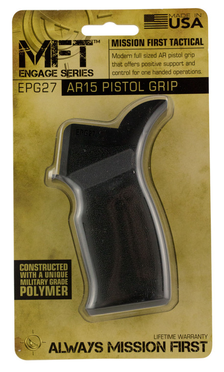 MFT EPG27           ENGAGE AR15/M16 PSTL GRIP BLK