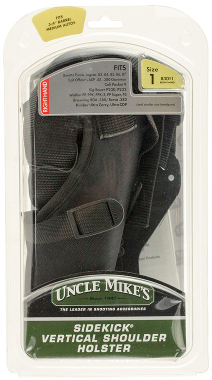 UNC 8301-1   V SHOULDER HOLSTER    1 BLK
