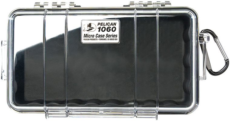 PELICAN 1060-025-100    MICRO CASE  11X8X10 BK/CLR