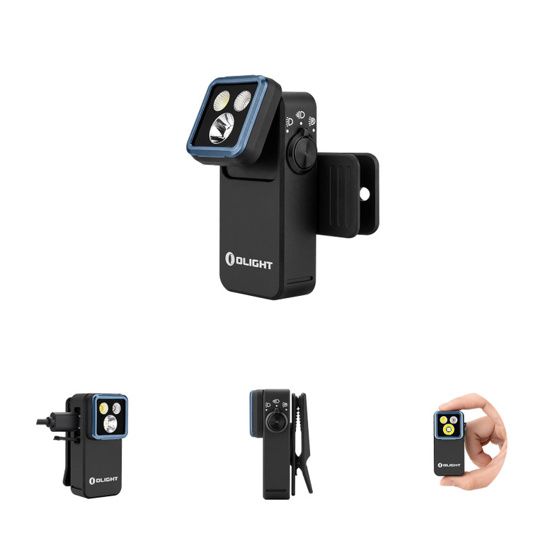Olight Oclip 2 Pro EDC Clip Light - Floodlight, Red & Spotlight