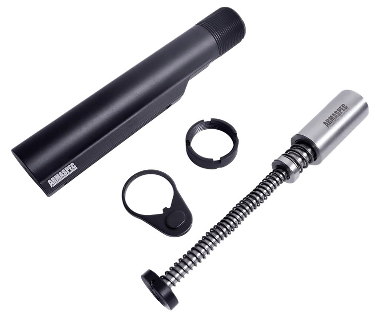 ArmaSpec ARM263-BB SRS-BB Buffer Tube Kit Black AR-15 Gen4