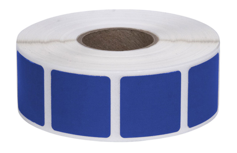 Action Target PASTTXBL Pasters Blue Adhesive Paper 7/8" 1000 Per Roll