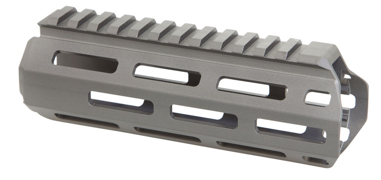 Q 6HBMLOKHG Handguard M-LOK Aluminum Gray Q LLC Honey Badger 6"