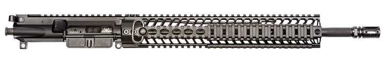 Spikes STU5435R2S Complete Upper 5.56x45mm NATO 16" Black Phosphate/Midlength Barrel, 7075-T6 Aluminum Black Receiver, 12" SAR3 Free-Floating Handguard for