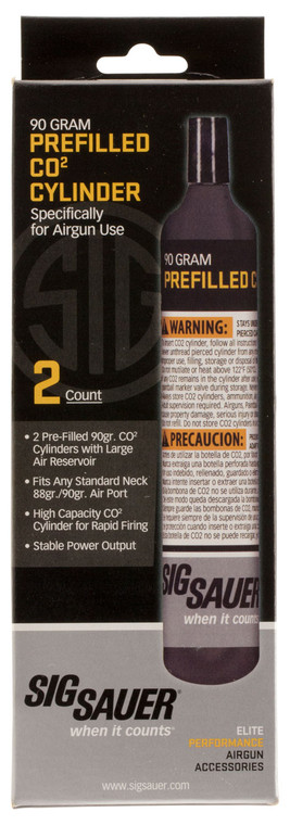 Sig Sauer Airguns AC902 CO2 90 gram 2 Per Pack