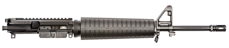 Spikes STU5435MLS Complete Upper 5.56x45mm NATO 16" Black Phosphate/Midlength Barrel, 7075-T6 Aluminum Black Receiver, 12" SAR3 Free-Floating Handguard for