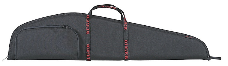 Ruger 27140 Rifle Case 40" Black Endura w/ Red Ruger Logo Accessory Pocket & Foam Padding