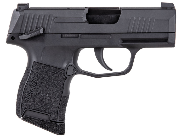 Sig Sauer Airguns AIRP365BB P365 Air Pistol CO2 4.5mm 12rd Black Polymer Grips