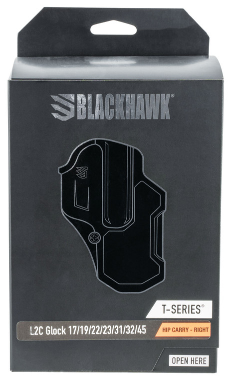 BHWK 410700BKR  T-SERIES L2C GLOCK 17 BLACK RH