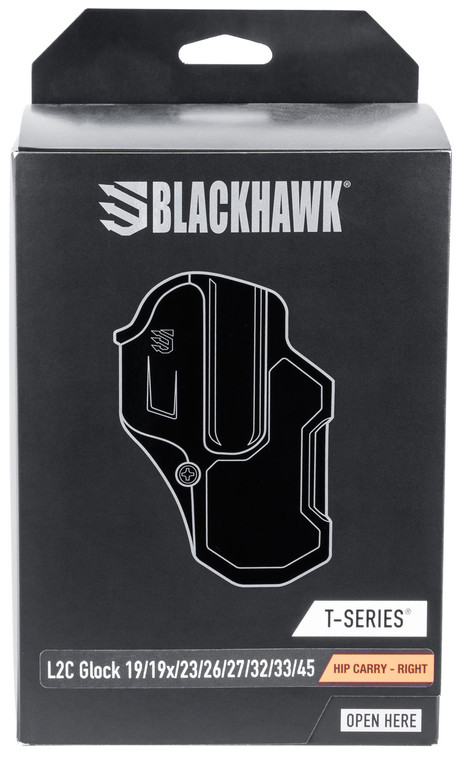 BHWK 410701BKR  T-SERIES L2C GLOCK 19 BLACK RH