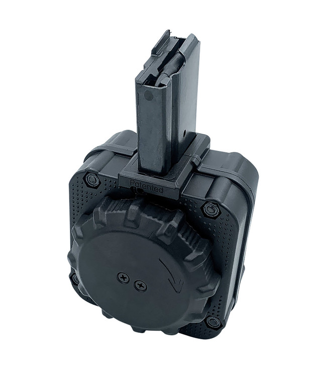 ProMag DRMA97 RUG Mini 14 5.56 NATO/.223 Drum Magazine, 65-Round
