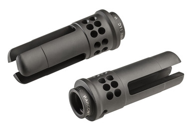 SureFire WARCOMP-556-1/2-28 WarComp 5.56 3-Prong Flash Hider, Open Tine, 1/2-28