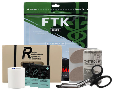 TacMed Solutions 80-0119 Hiker Field Trauma Kit