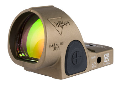 Trijicon SRO2-C-2500020 SRO 2.5 MOA Red Dot, Coyote Brown