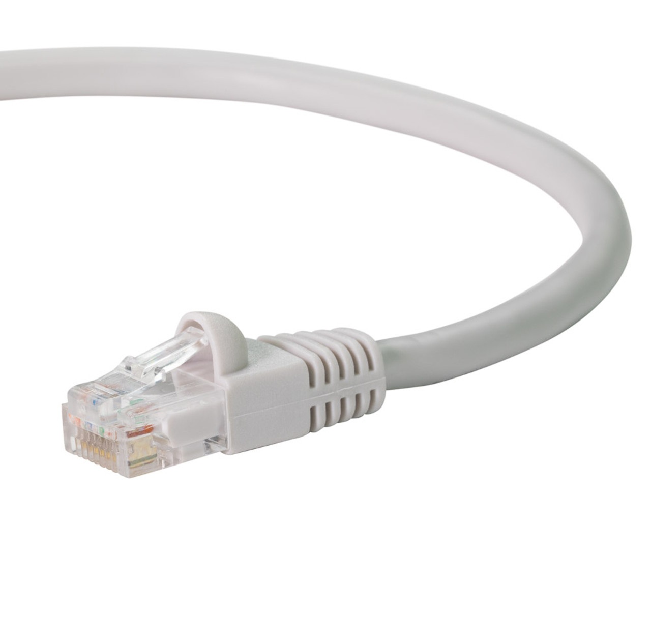 NavePoint Cat5e UTP Ethernet Network Patch Cable - 2 Ft. Gray