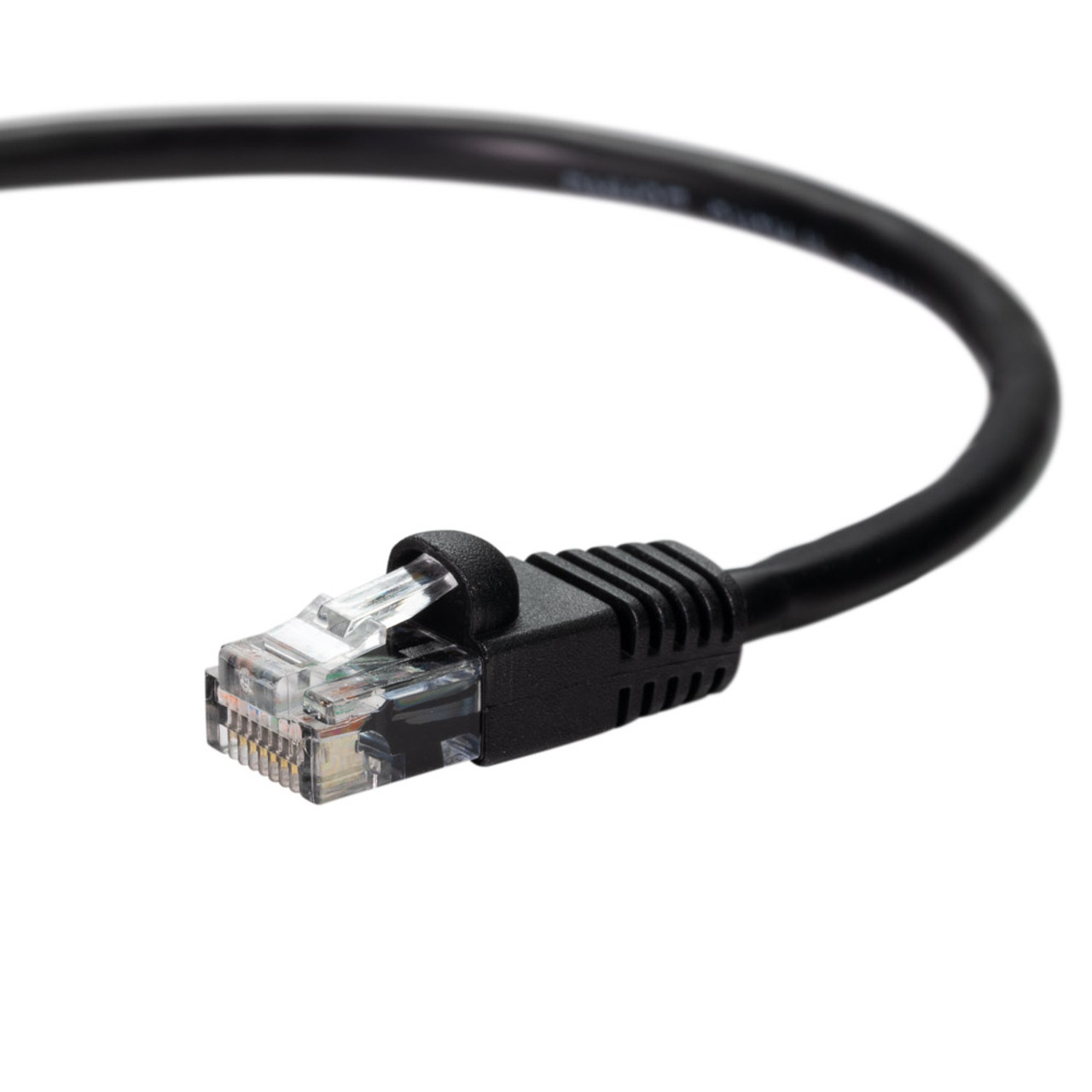 NavePoint Cat5e UTP Ethernet Network Patch Cable - 25 Ft. Black