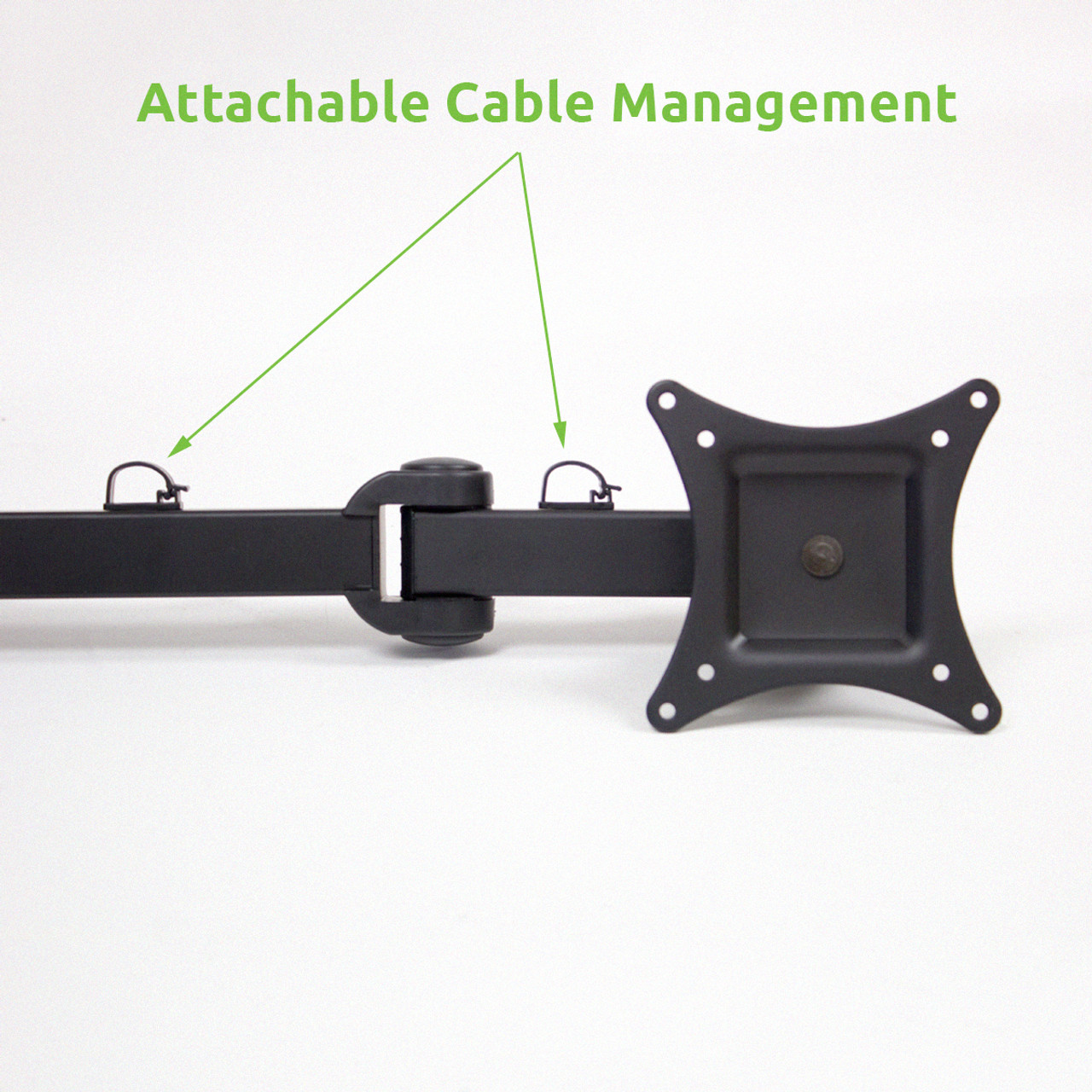 NavePoint Triple LCD Articulating Monitor Mount 3 Screens to 28-Inches