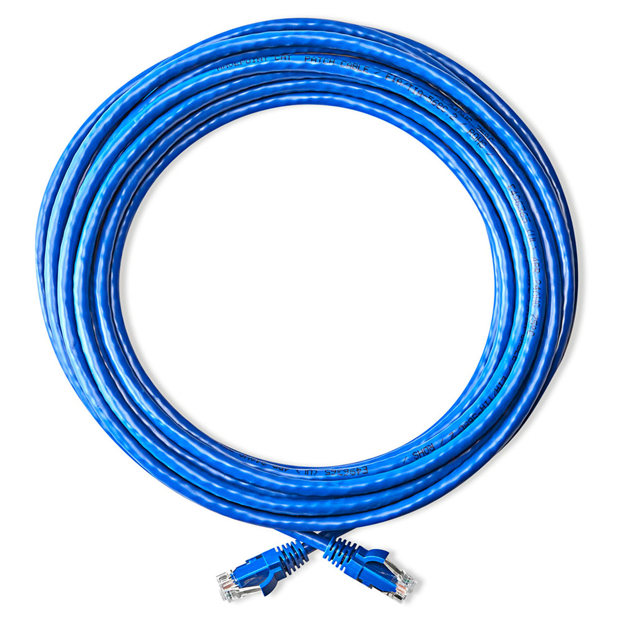 NavePoint Cat5e UTP Ethernet Network Patch Cable UL Listed - 25 Ft. Blue