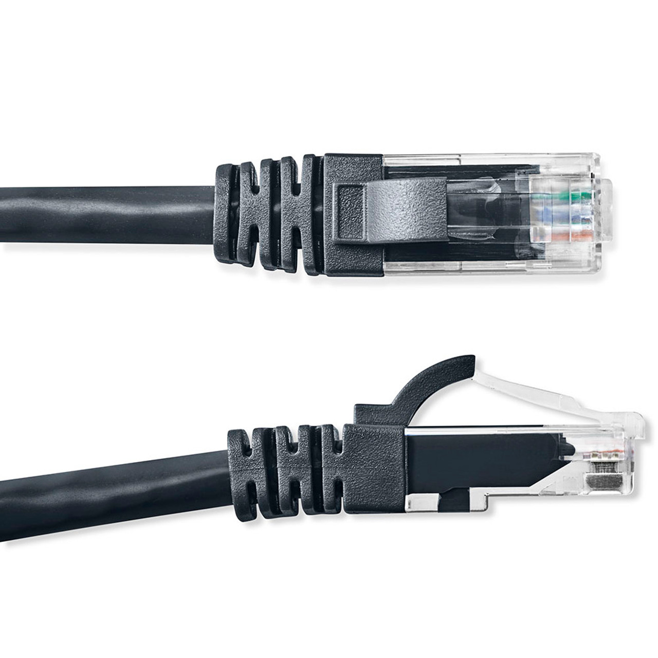 NavePoint Cat6 UTP Ethernet Network Patch Cable UL Listed - 50 Ft. Black
