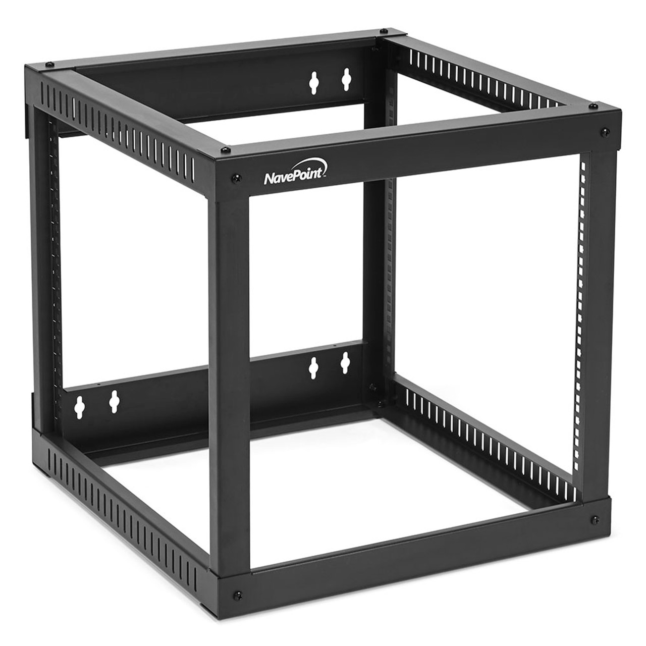 NavePoint 9U Side Load Wall Mount Network Rack: Wall Mount Racks