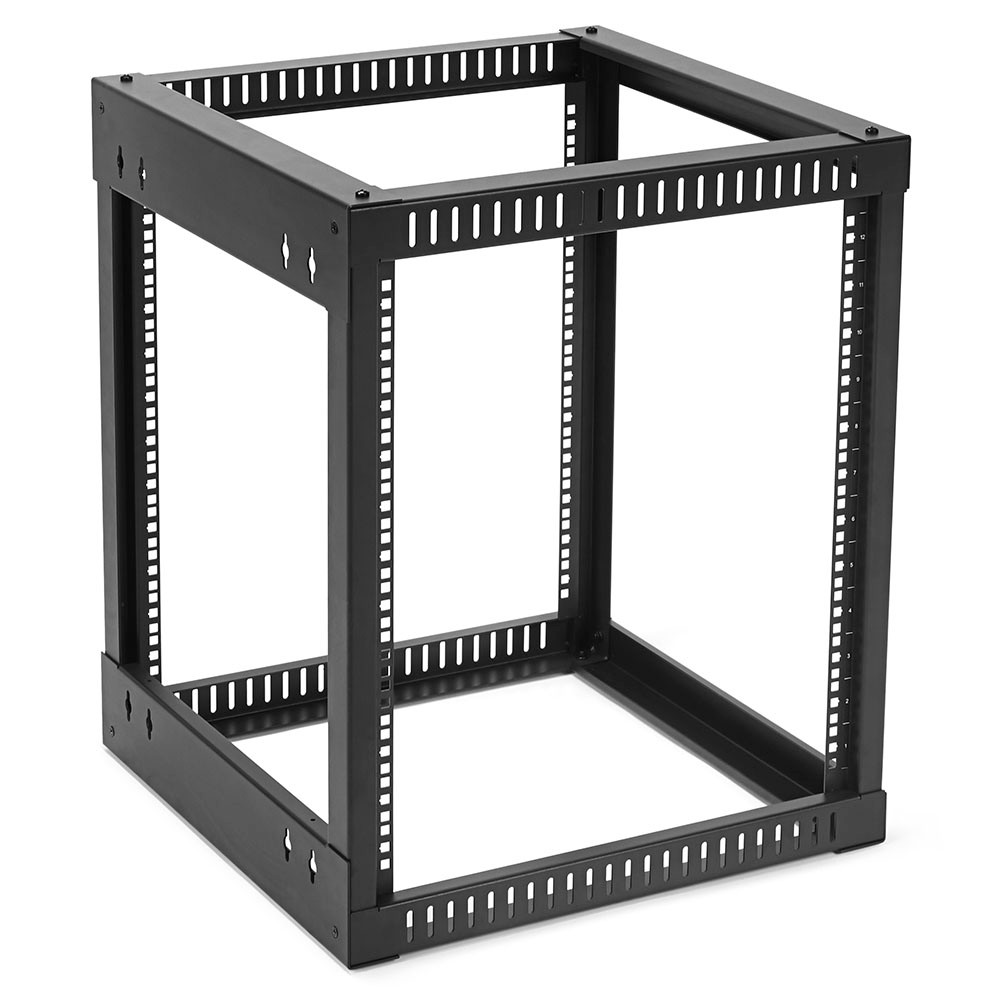 NavePoint 12U Side Load Wall Mount Network Rack: Wall Mount Racks