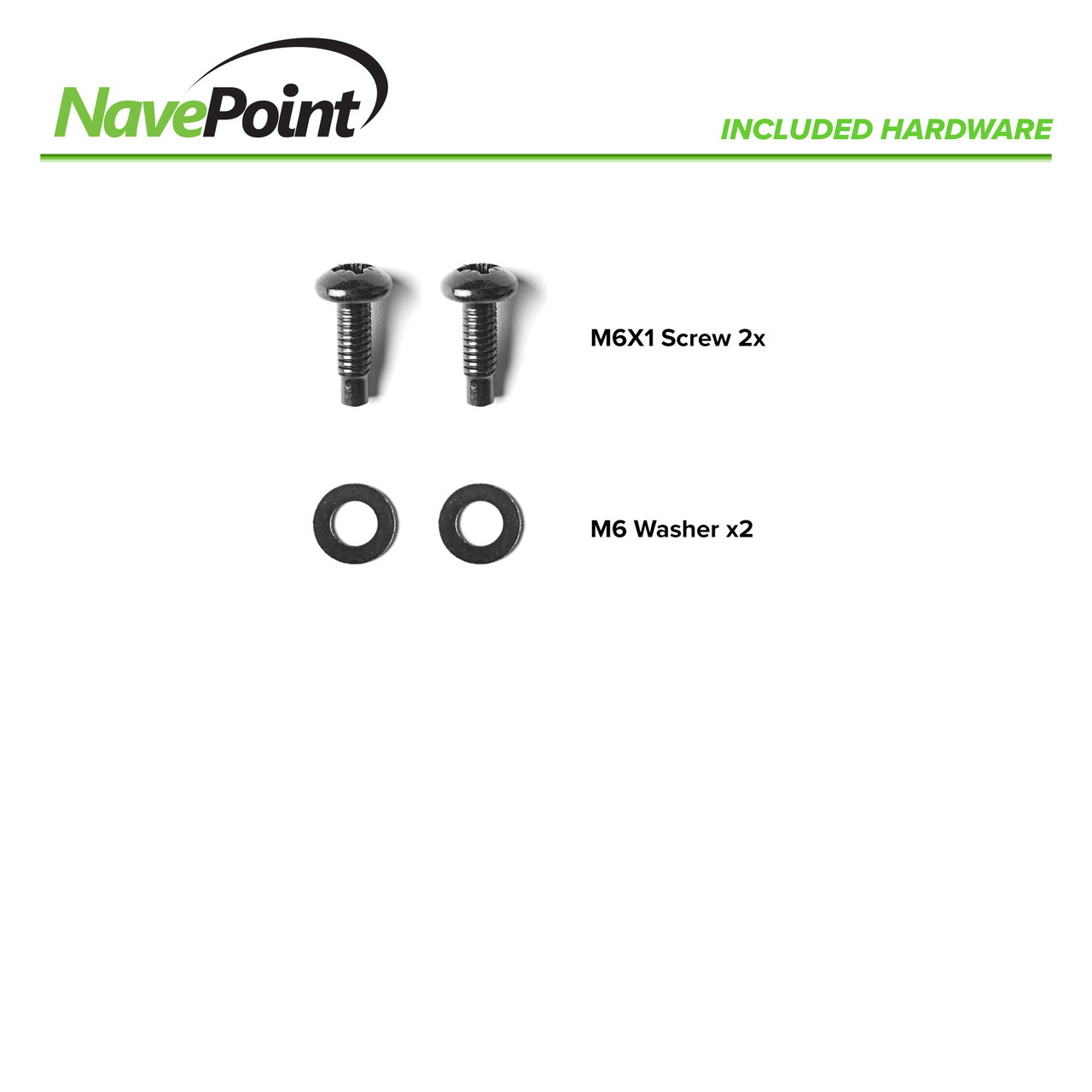 NavePoint Lacing Bar Round with 3.5-inch Offset, 5 Pack