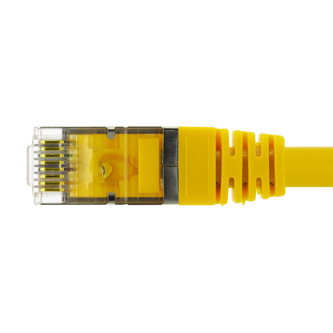 Ethernet Patch Cable CAT6, F/UTP, 26AWG,  5 Ft,  5 pack, Yellow