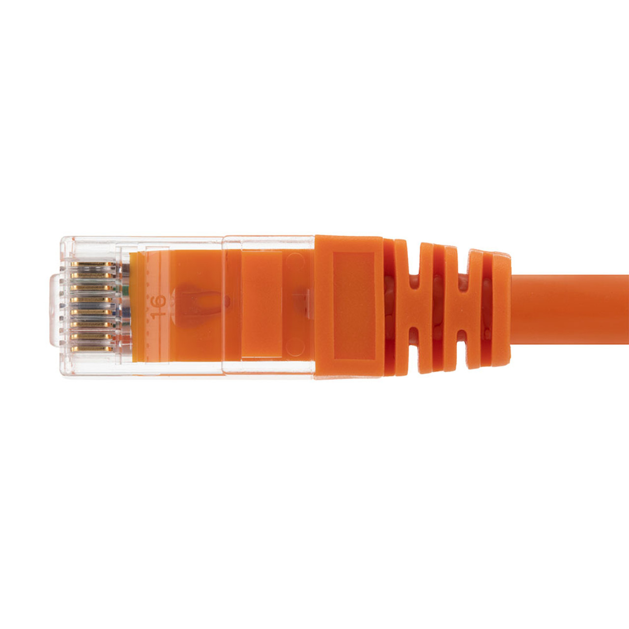Ethernet Patch Cable CAT6, UTP, 24AWG, 7 Ft,  10 pack, Orange