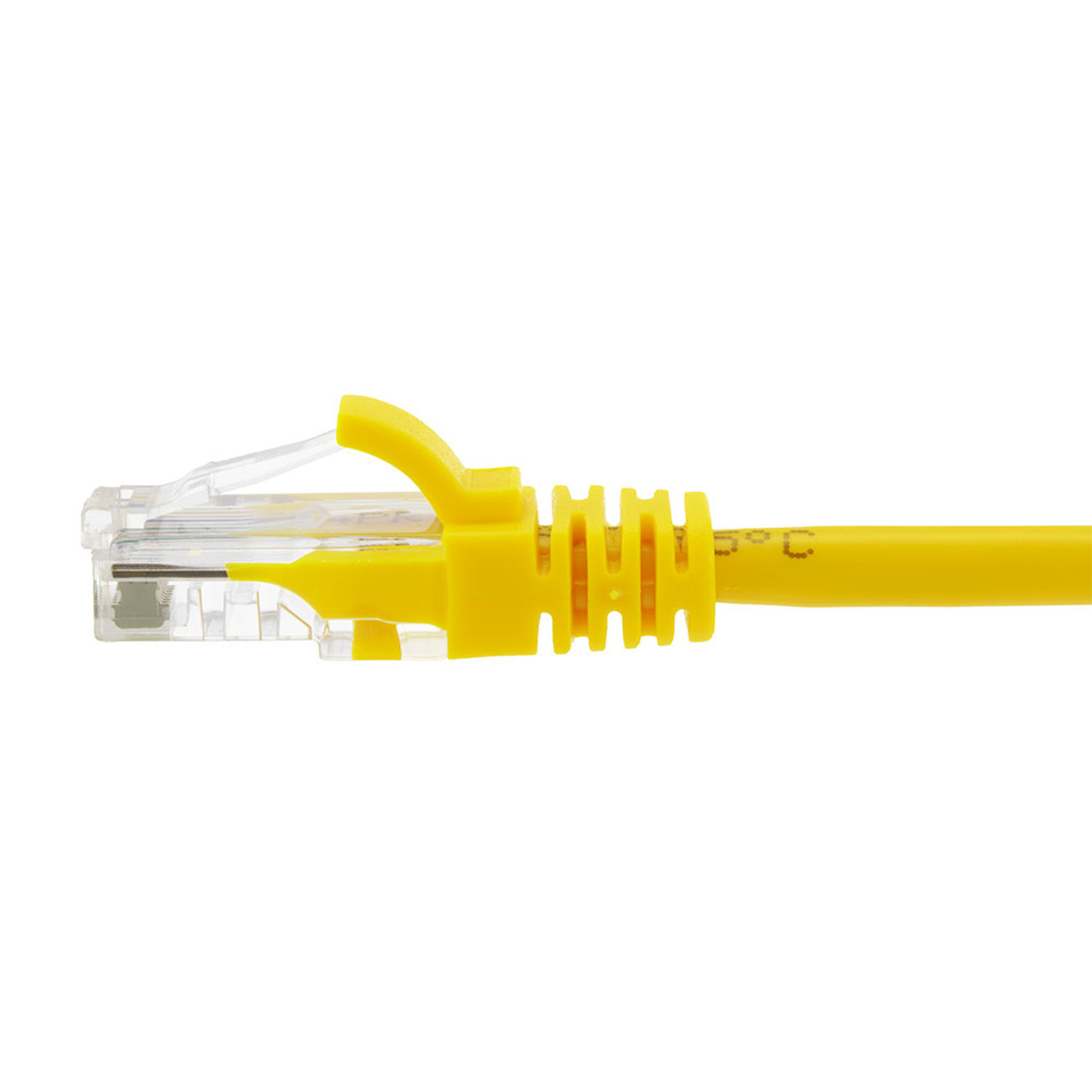 Ethernet Patch Cable CAT5E, UTP, 24AWG, 3 Ft,  10 pack, Yellow