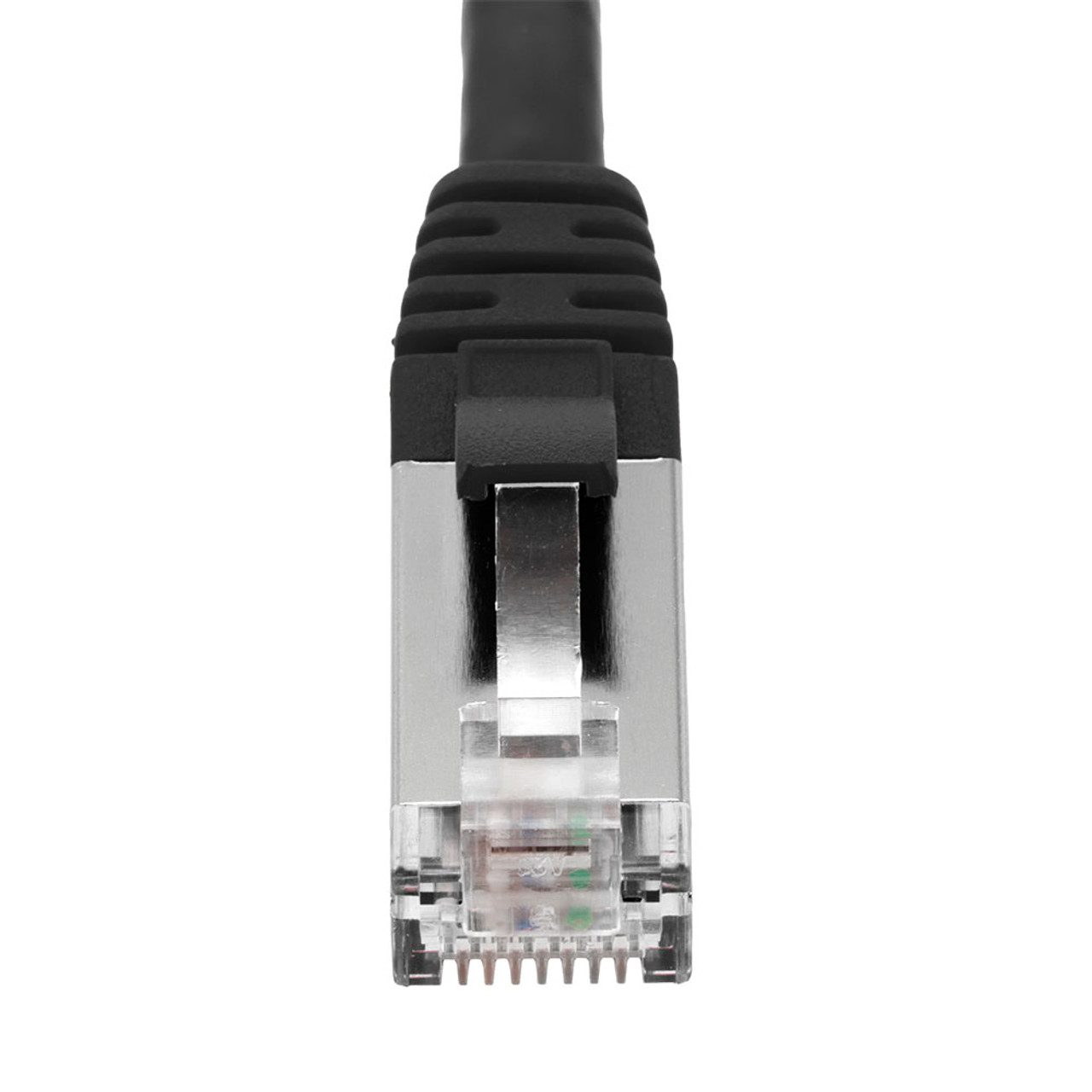 Ethernet Patch Cable CAT6, F/UTP, 26AWG, 0.5 Ft ,  5 pack, Black