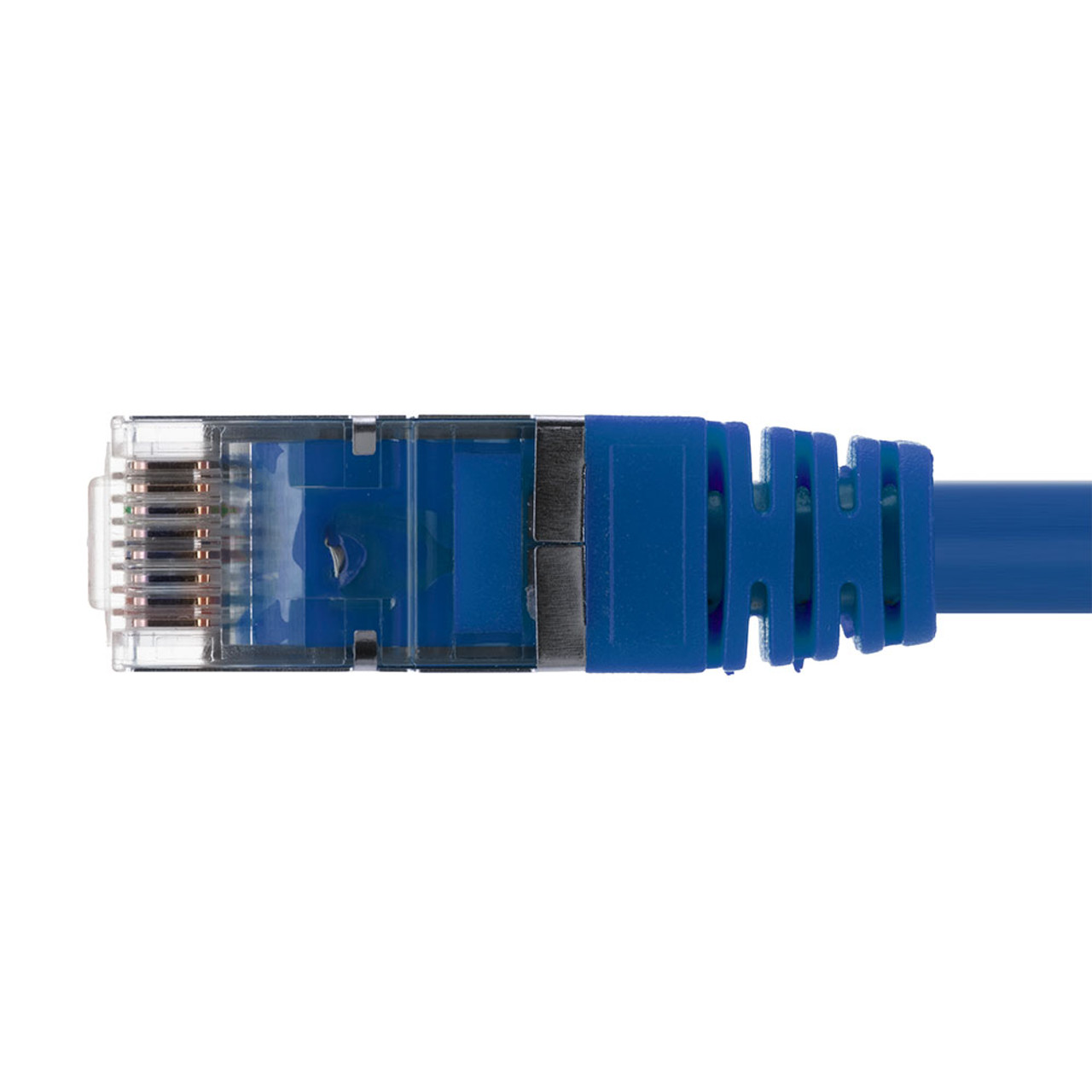 Ethernet Patch Cable CAT6, F/UTP, 26AWG, 0.5 Ft ,  5 pack, Blue