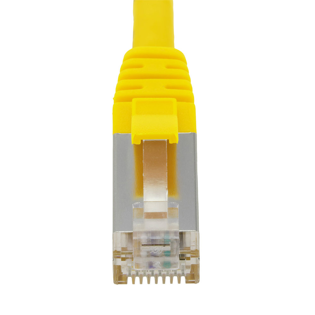 Ethernet Patch Cable CAT6, F/UTP, 26AWG, 1 Ft,  5 pack, Yellow