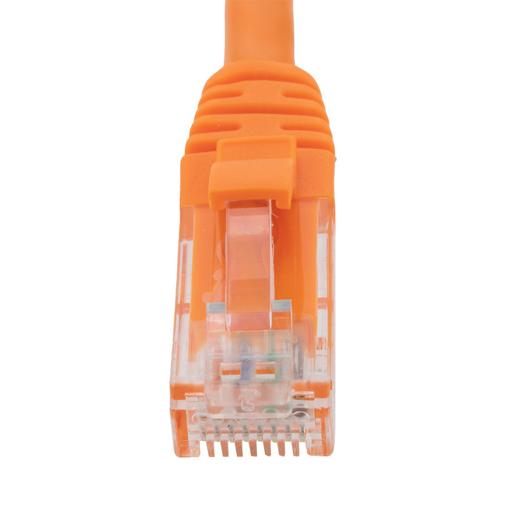 Ethernet Patch Cable CAT6, UTP, 24AWG, 1 Ft, 10 pack, Orange: CAT6