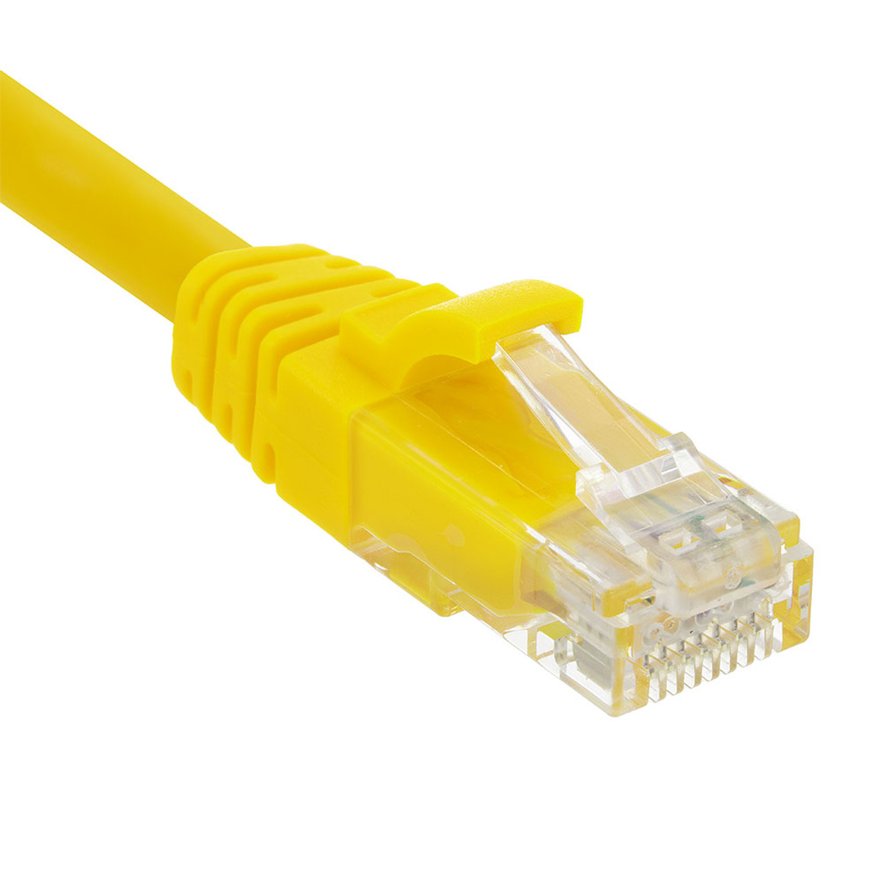 Ethernet Patch Cable CAT6, UTP, 24AWG, 10 Ft,  10 pack, Yellow