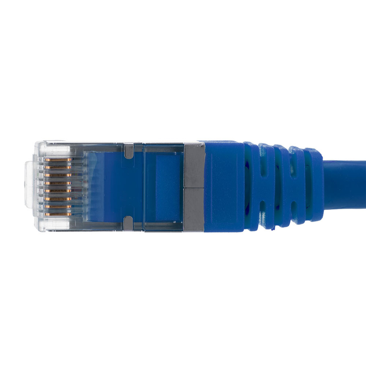 Ethernet Patch Cable CAT6A, S/FTP, 26AWG, 3 Ft,  5 pack, Blue