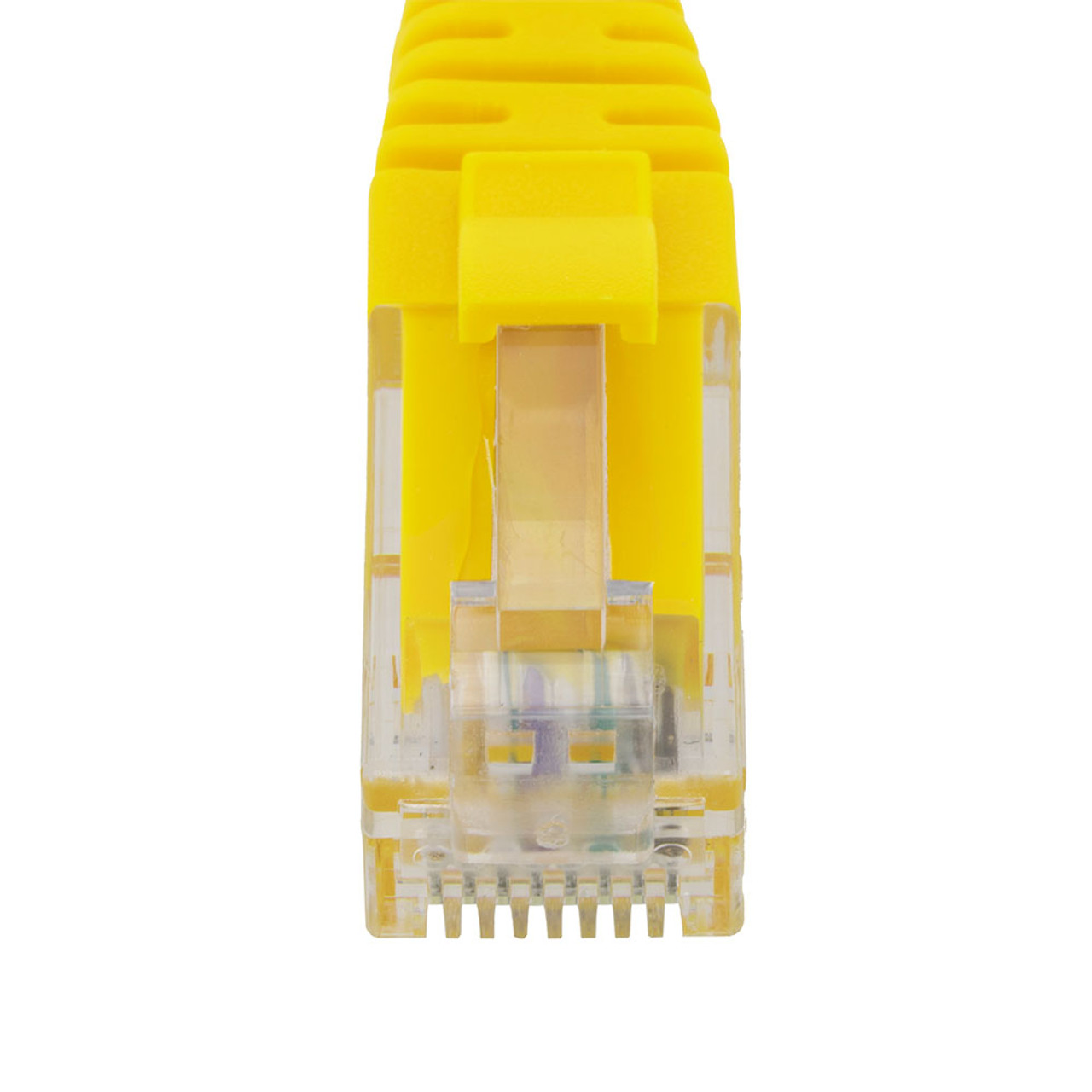 Ethernet Patch Cable CAT6A, UTP, 24AWG, 3 Ft,  10 pack, Yellow