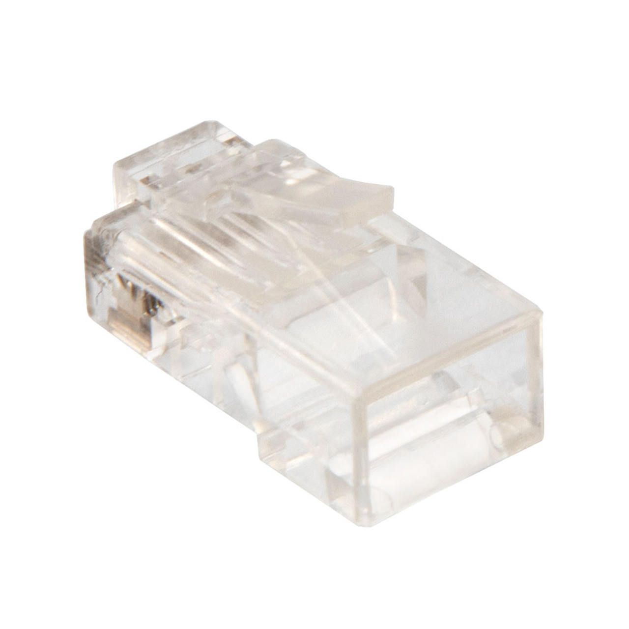 CAT6 UTP Ethernet RJ45 Plug, 25 pack, C6-8P8C, CE Compliance