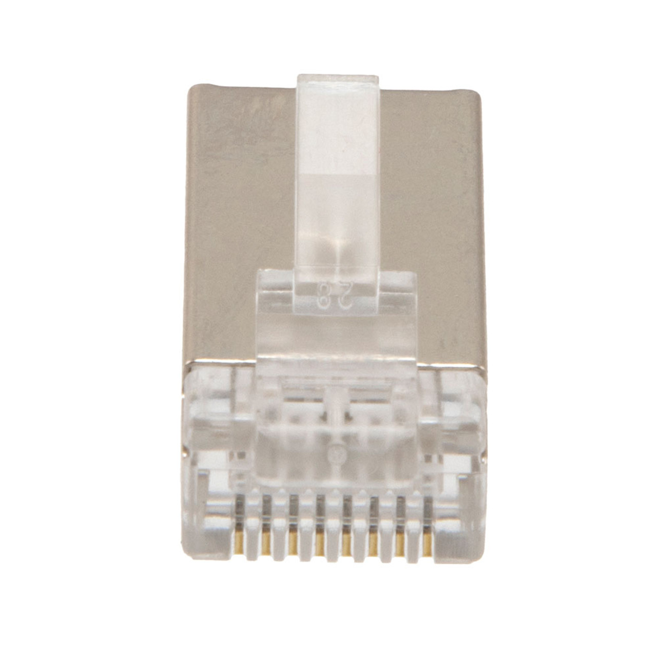 CAT6 FTP Ethernet RJ45 Plug, 50 pack, C6-8P8C, CE Compliance 50