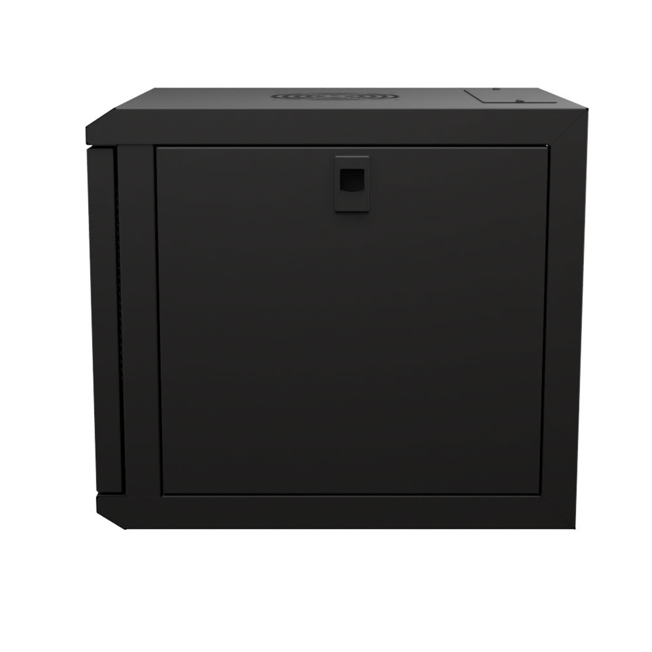 15.75 in Wall Mount Network Cabinet, 6U, Perforated, Black