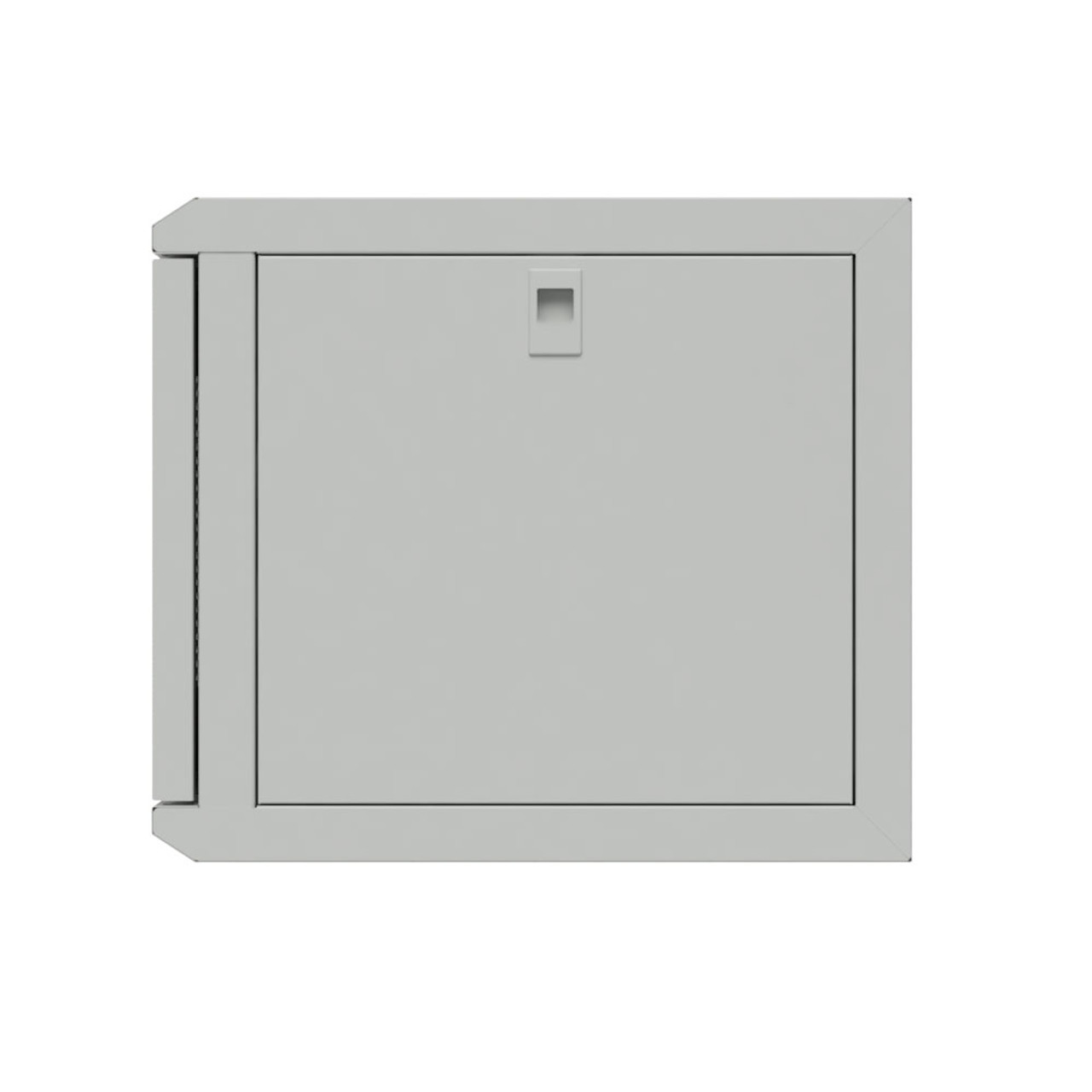 15.75 in Wall Mount Network Cabinet, 6U, Perforated, Gray