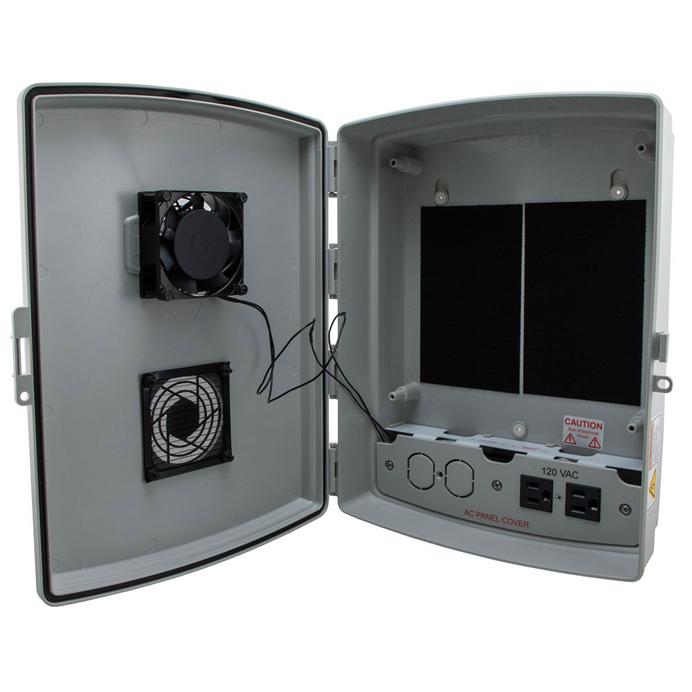 NavePoint 14x10x04 ABS Plastic Indoor IP54 NEMA 12 Enclosure, Hook