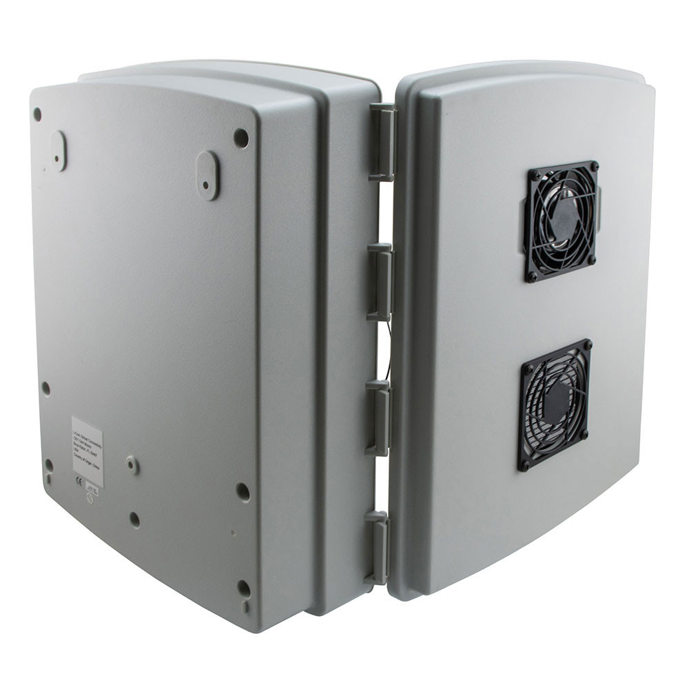 NavePoint 14x10x04 ABS Plastic Indoor IP54 NEMA 12 Enclosure, Hook